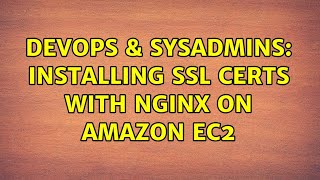 Celebrity DevOps & SysAdmins: Installing SSL certs with nginx on Amazon EC2 Net Worth