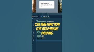 Stop Using Media Queries: CSS Min Function Trick 🔥