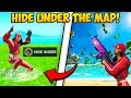 *NEW TRICK* GET UNDER THE MAP!! - Fortnite Funny Fails and WTF Moments! #816