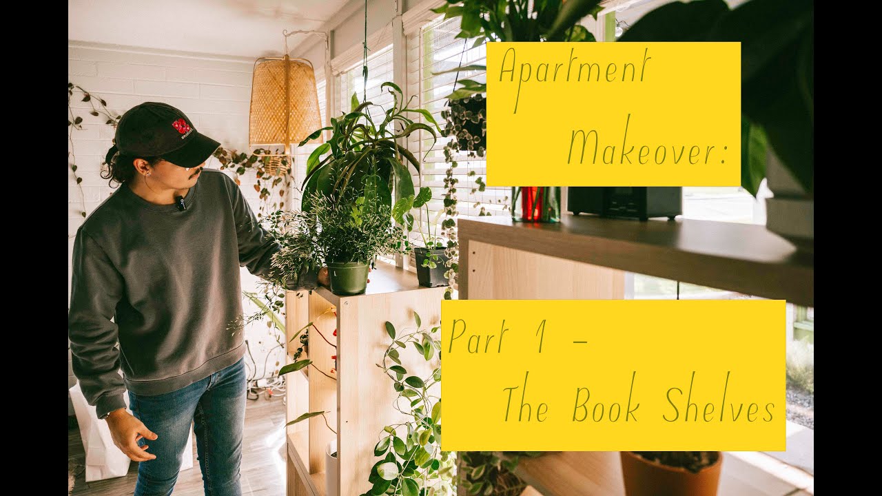 Apartment Makeover: Pt.1 - The Book Shelves