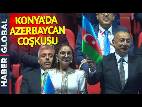 ALKIŞLAR KARDEŞ AZERBAYCAN'A! Konya'da Büyük Coşku!