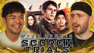 OUR FIRST TIME WATCHING *Maze Runner: The Scorch Trials* (2015) REACTION!