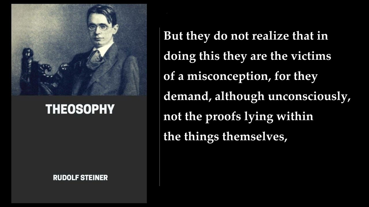 Theosophy 📚 By Rudolf Steiner. FULL Audiobook