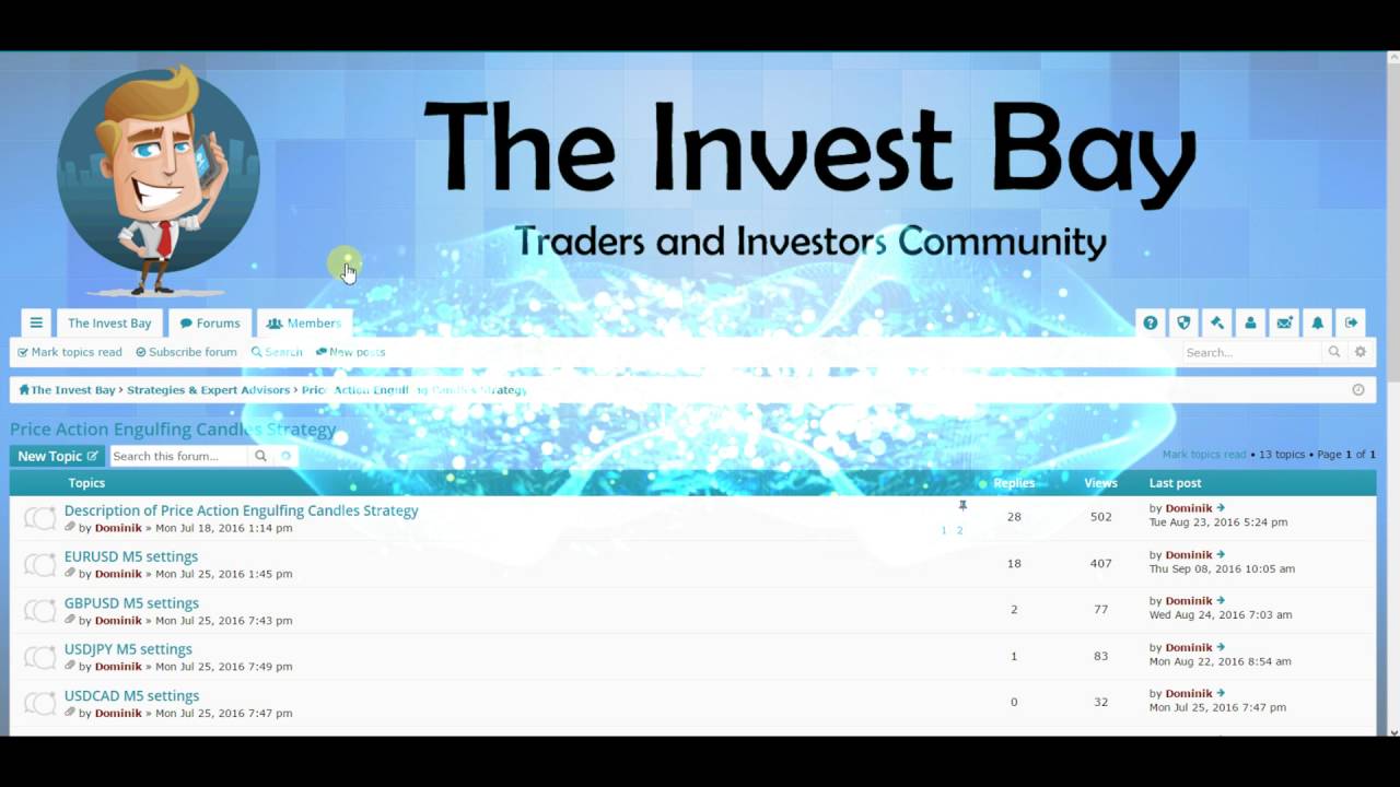 The Invest Bay Forex Traders And Investors Community - 