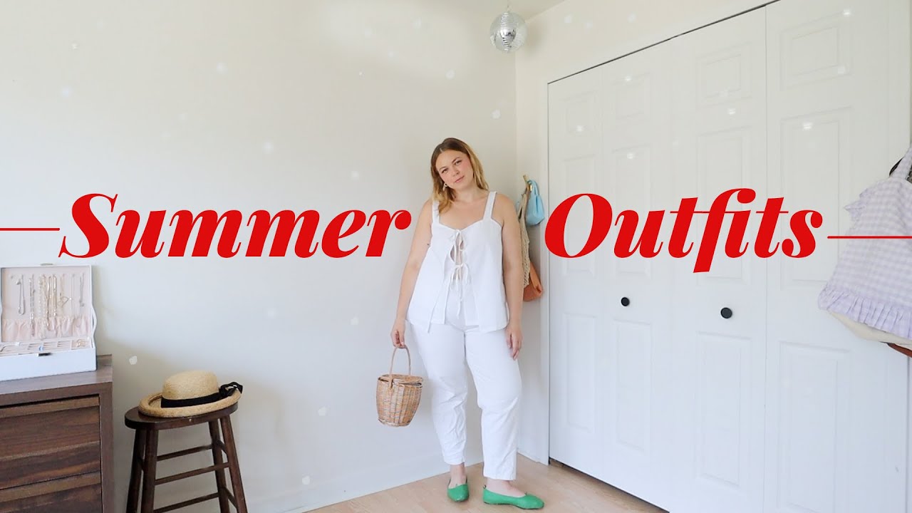 summer outfit ideas 2022 (summer lookbook)