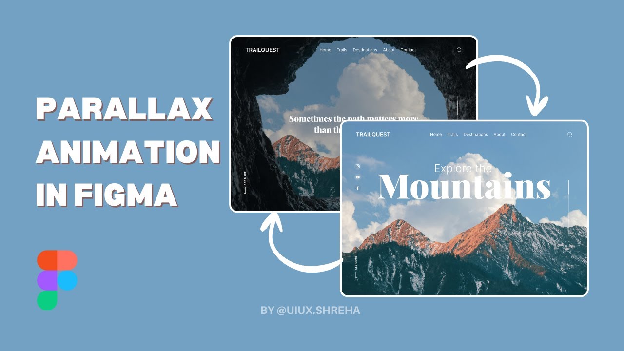 Parallax Scroll Effect in Figma | Figma tutorial - YouTube