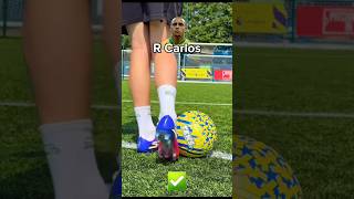 Pro vs Amateur Football Challenge: Can You Score Like Roberto Carlos? ⚽🔥 #shorts