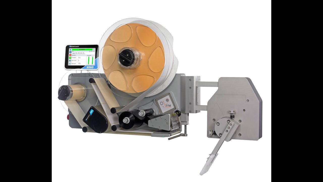 Videojet 9560 Print-and-Apply Dual Action Tamp Apply Labeling