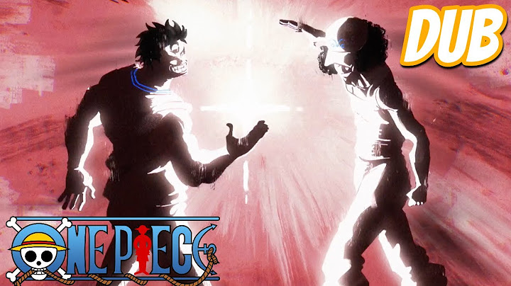 Garp and Aokiji Mega Dab One piece (Dub)