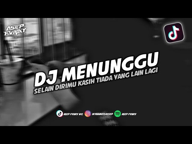 DJ SELAIN DIRIMU KASIH TIADA YANG LAIN LAGI - DJ MENUNGGU || DJ TIKTOK TERBARU class=