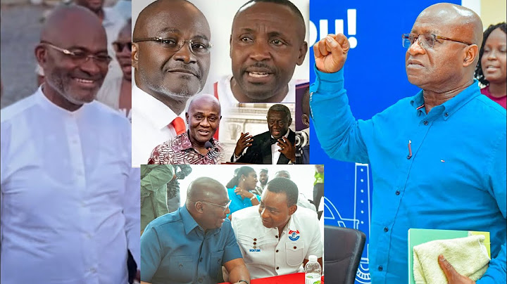 Ken Agyapong Truth, Bawumia Promises Kyei Mensah Bonsu as His Running Mate for 2028