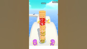 Pancake Run Level 81 Gameplay Walkthrough Android #Shorts