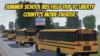 Greenville, Wisc Roblox l Summer School Bus Field Trip Update Roleplay