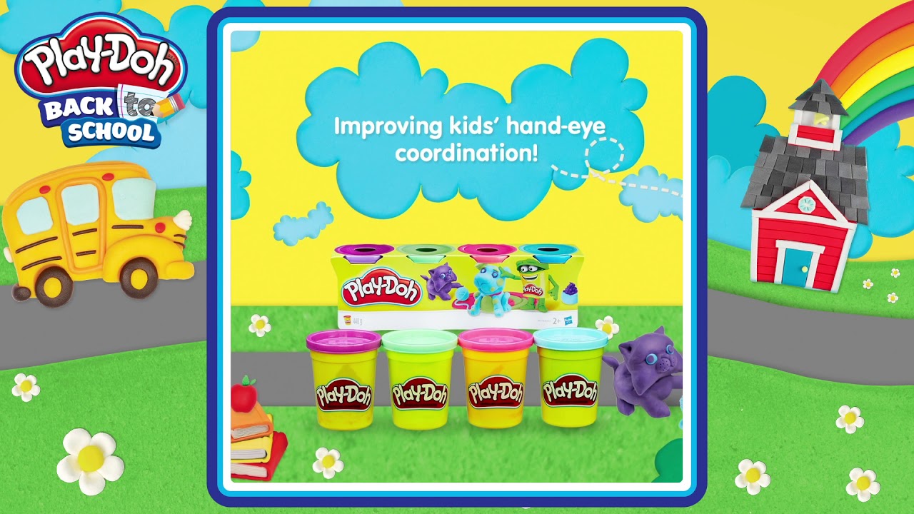 Play-Doh Back to School: Classic 4-pack