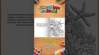 Coral reef coloring pages with detailed underwater scenes