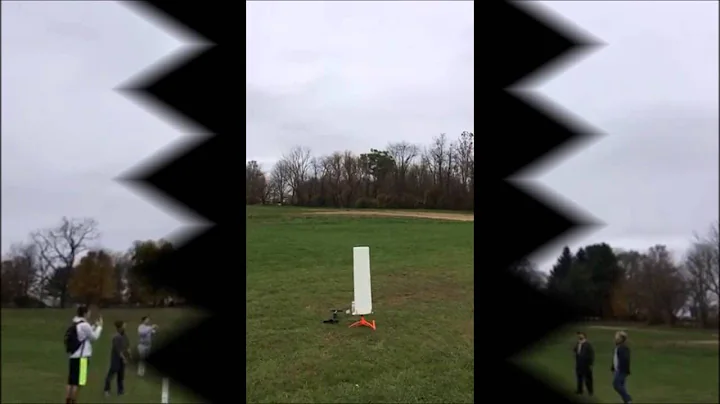 Prototype water rocket