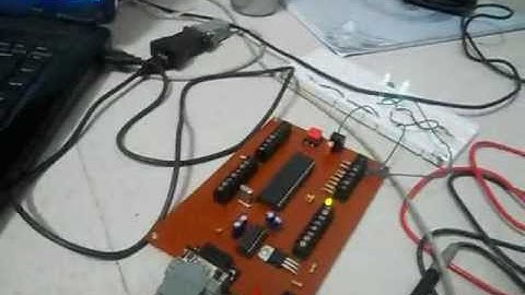 Basic 8051  Programmer (home made) design tutorial step by step tested and working!!!