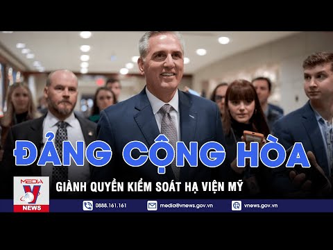 Video Đảng Cộng hòa giành quyền kiểm soát Hạ viện Mỹ - Tin... - youtube