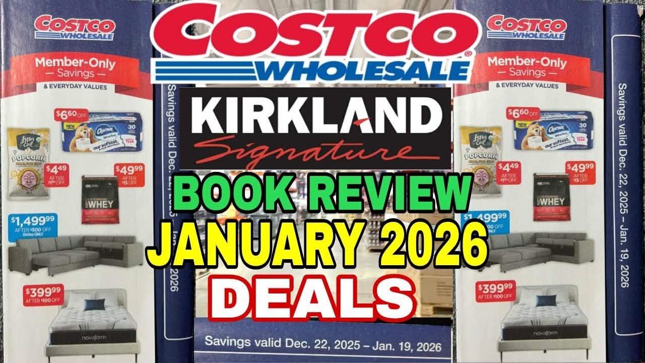 COSTCO 🇺🇸JANUARY 2026 COUPON BOOK | MASSIVE DEALS! | 
