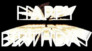 Happy Birthday Countdown With Voice Sound Effect