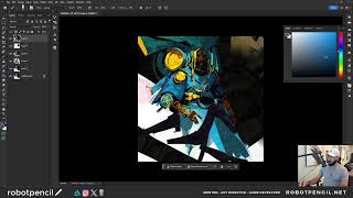 Robotpencil Stream 51 - Late Night Sketching