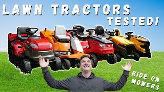 5 Best Lawn Tractors  Ride On Lawn Mowers  What Should You Buy?