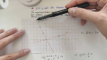 3ème - Déterminer une fonction linéaire