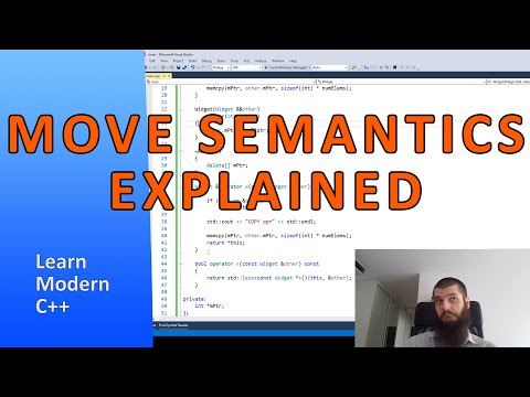 Move Semantics Explained