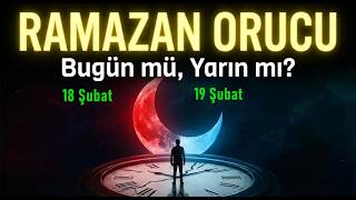 Yevm - I Şek Uyarısı Yarın Oruç Tutmayanlar Dikkat...