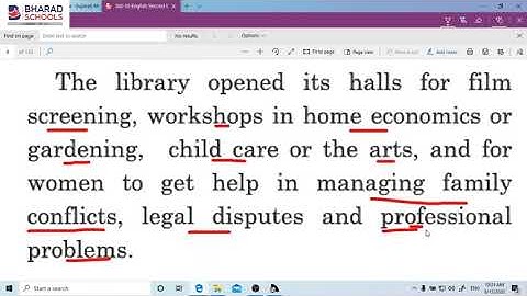 std 10 englilsh unit 1 against the odds  part 4