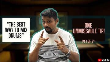 How to mix drums the right way | Part 1 of 2 | Basics of drum mixing | Audio Production | Pro Tools