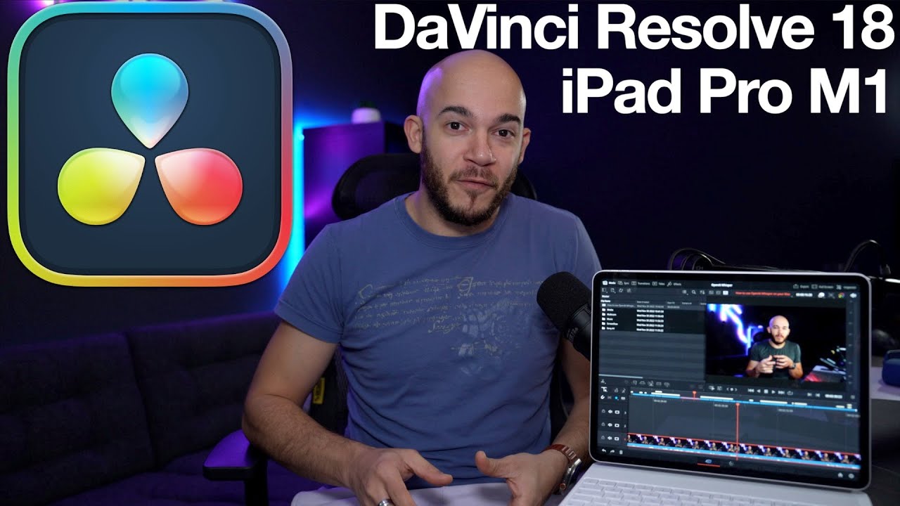 DaVinci Resolve 18 on the iPad Pro M1 - YouTube