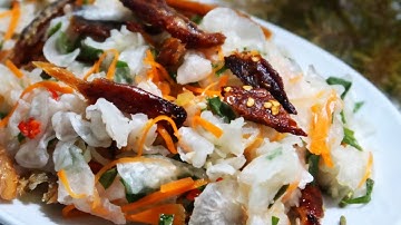 🌞Cách Làm Gỏi củ cải trắng Với Khô Cá Lóc | Salad Củ Cải  Trắng | Poppy Cookery