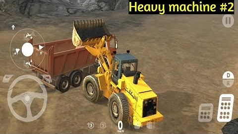 Heavy Machines and mining simulator gameplay 🎮|Android gameplay|HD|#2