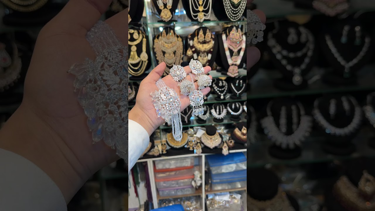 Most Beautiful Chandi Polish Kundan Stones Making Choker Set Now Available In Stock 😍🔥