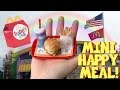 MINIATURE HAPPY MEAL!