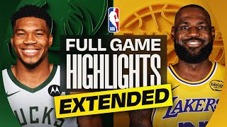 EXTENDED: BUCKS at LAKERS | FULL GAME HIGHLIGHTS | January 9, 2026 screenshot 5