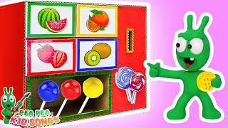 🍭 Color Lollipop Song 🍭 More Nursery Rhymes & Kids Songs by Pea Pea