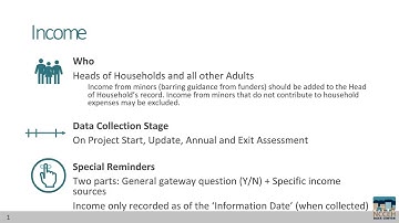 HMIS@NCCEH Introduction to HMIS Data Standards Part 7