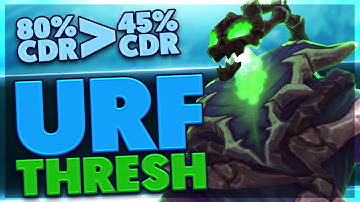 80% CDR THRESH IS SO CRAZY | 45% CDR WILL NEVER FEEL THE SAME | URF THRESH |RP GIVEAWAY | BunnyFuFuu