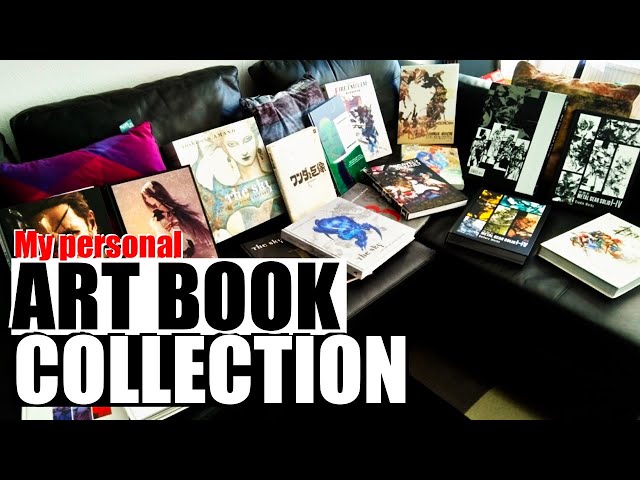 My Video Game Art Book Collection - YouTube