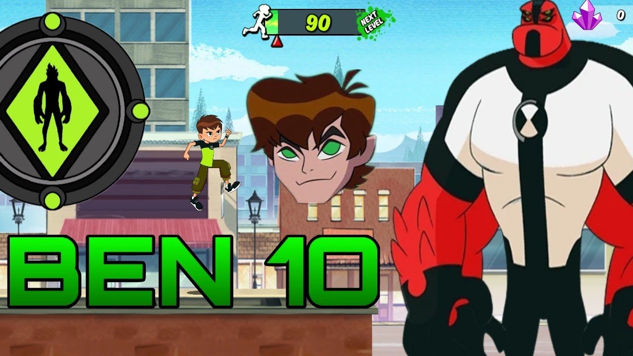 ben 10 alien run part 2 | new game 2025 | new game latest game - YouTube