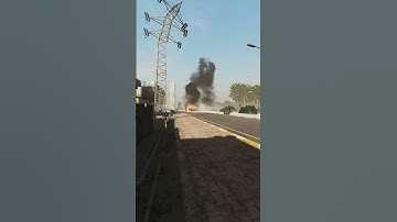 Just Happened! Iranian Troops Destroy Merkava Tank Convoy in City 211 #shorts #arma3