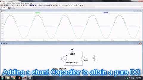 Half Wave Rectifier