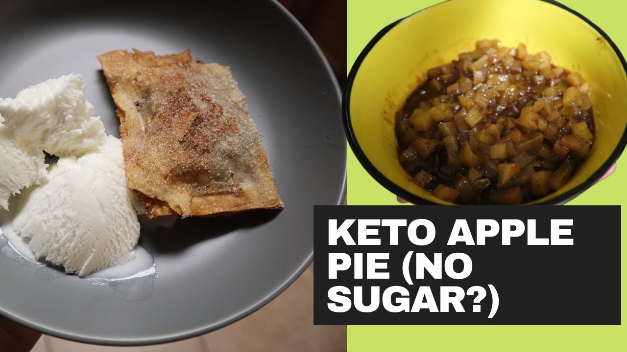 KETO APPLE PIE | Keto/Low Carb Dessert | Fried Keto Chayote Pie