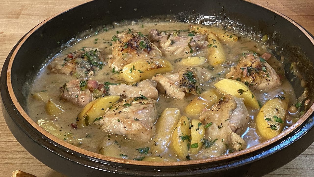 How To Make French-Style Chicken Casserole a la Normande | Rachael Ray