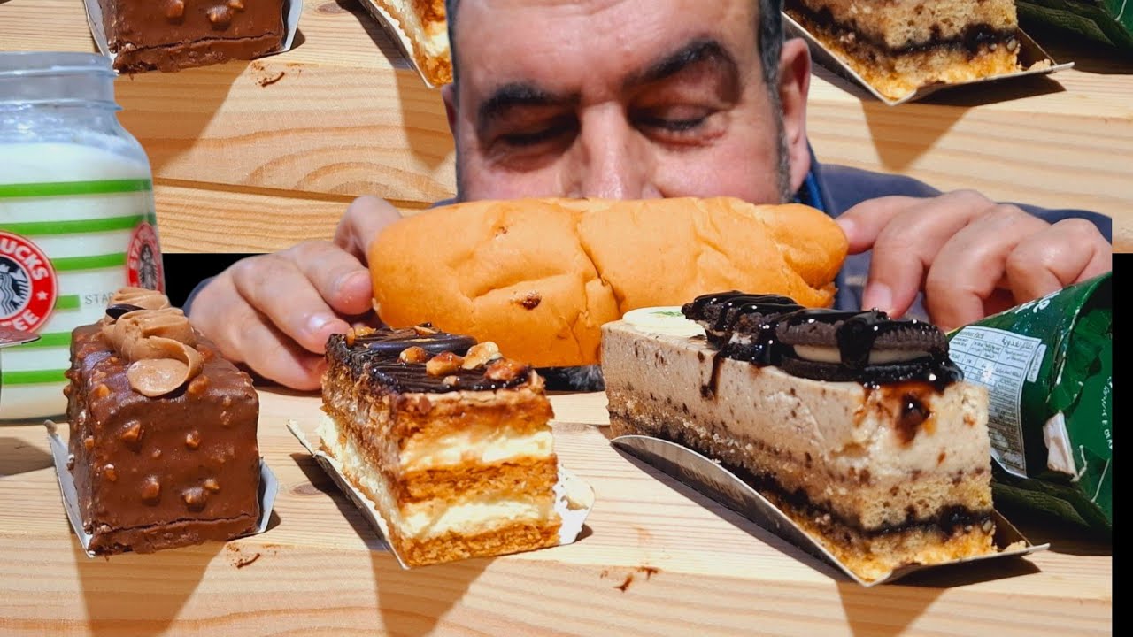 الاكيل تحدي التحديات جاتوه وايس كريم وبودينج وحليب