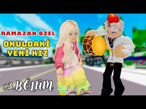 OKULDAKİ YENİ KIZ-Brookhaven Film 83. Bölüm(Roblox Brookhaven Rp)