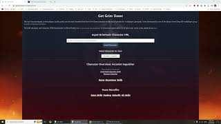 Load Grim Tools Characters In Game Using Get Grim Dawn and GD Editor