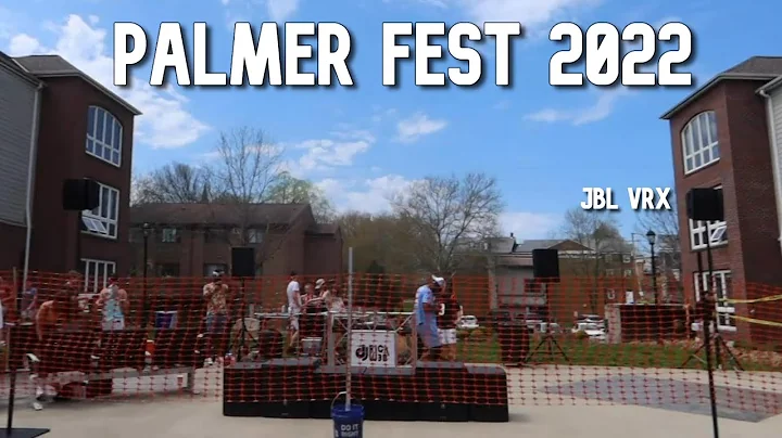 18,000 Watt Sound System - OU Palmer Place Fest 20...